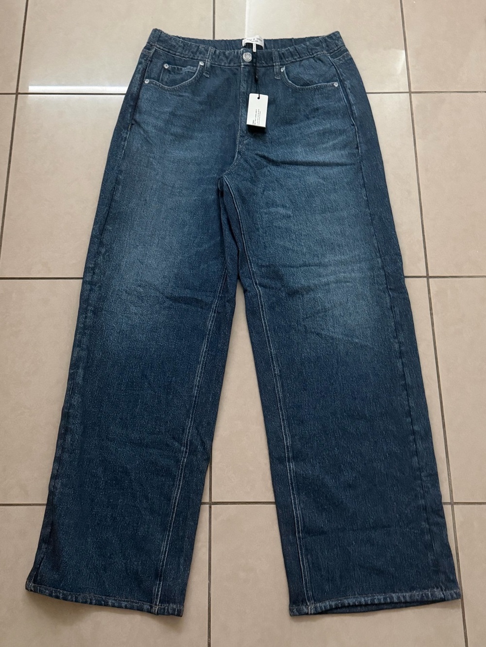rag & bone MIRAMAR TERRY WIDE LEG